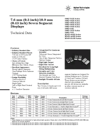 Datasheet 5082-7651 manufacturer Agilent